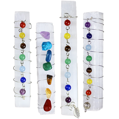 Selenite Chakra Wand<br><br>