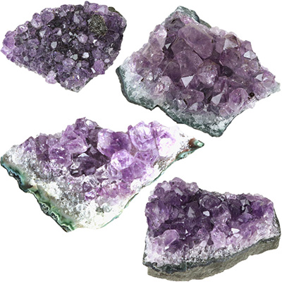 こたつ amethyst Amethyst Clusters: Silver Streak