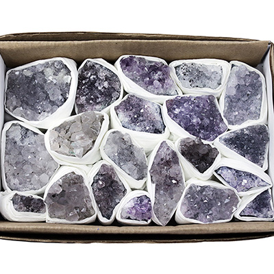 こたつ amethyst Amethyst Clusters: Silver Streak