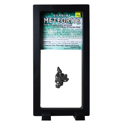 25 gr Meteorite in Floating Display